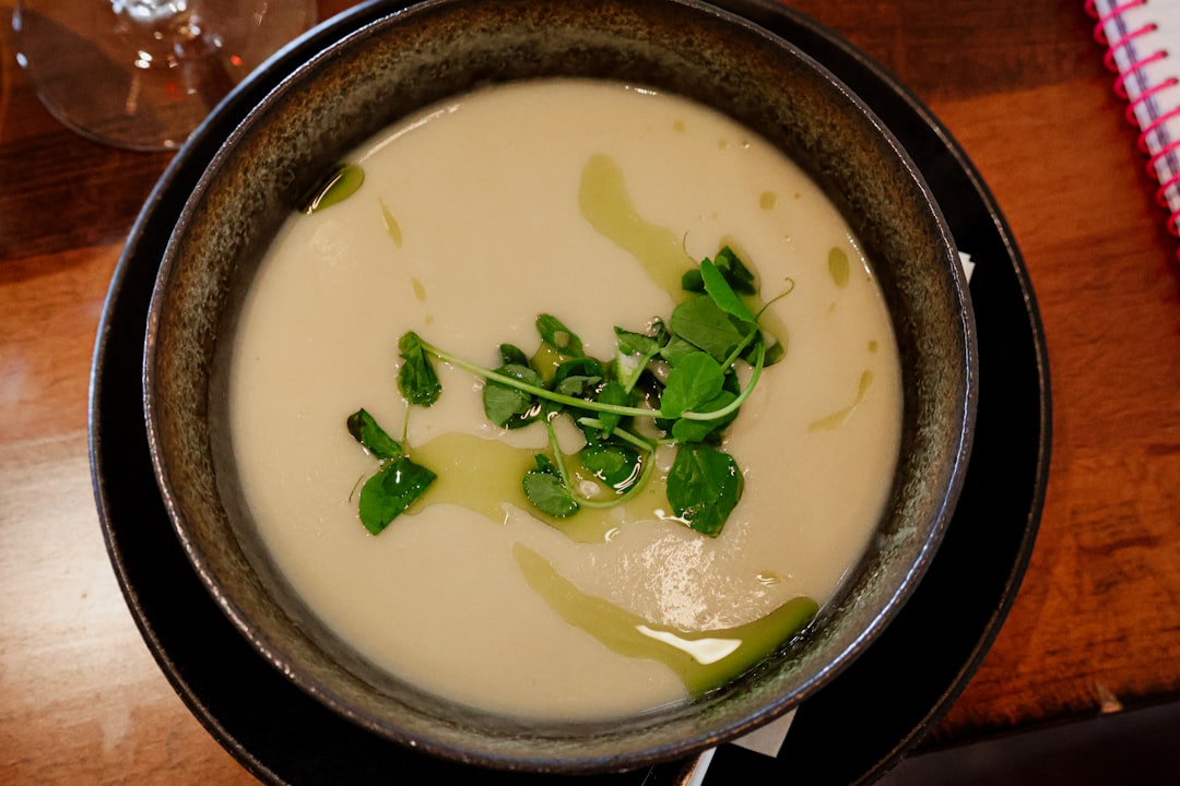 Photo cream vegetable soup