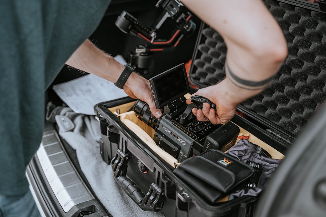 Photo car battery maintenance
