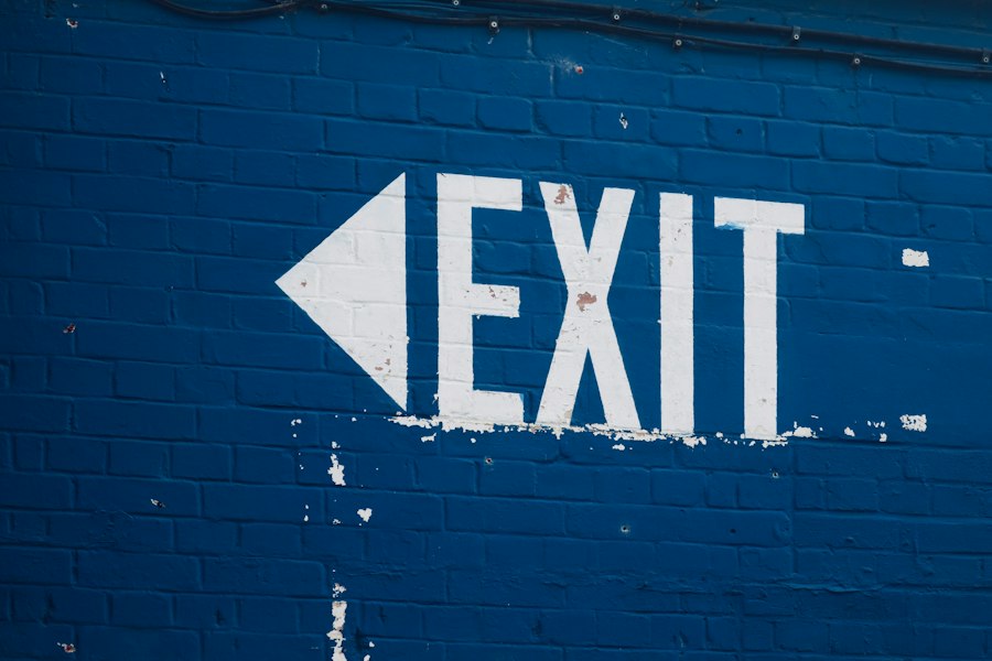 exit strategy